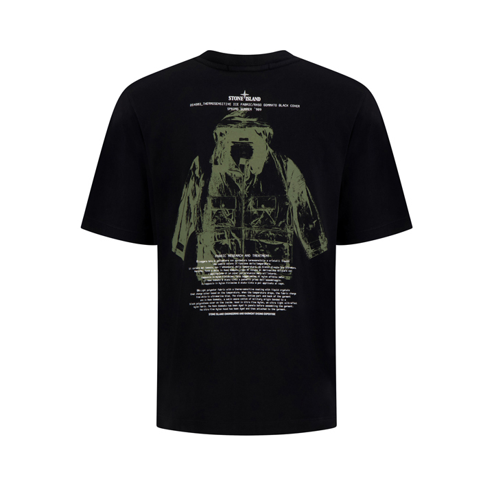 ◆당일◆26SS 백 로고 티셔츠 블랙 L1S15 2100023 S0091 V0029