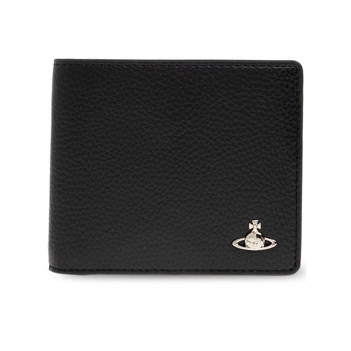 ◆당일◆26SS ORB 은장 로고 반지갑 블랙 5115003MM S000D N403