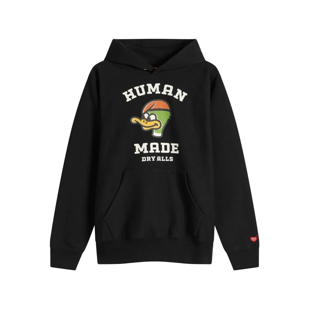 26SS 덕 프린트 헤비웨이트 후드티 블랙 HM30CS032 BLACK