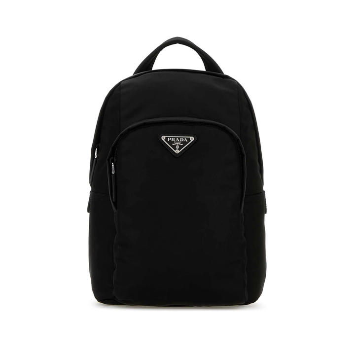 ◆당일◆26SS 삼각로고 리나일론 크로스 백팩 블랙 2VZ116 2DMG F0002
