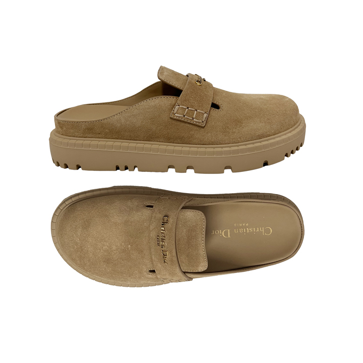 ◆당일◆26SS 디올 보이 스웨이드 슬라이드 뮬 로프베이지 KDF135SUE S16T