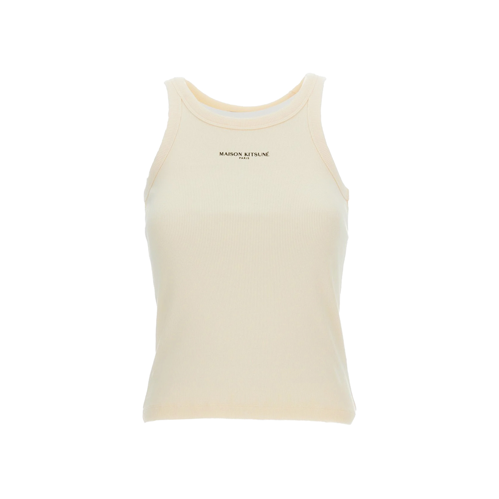 26SS 레터링 로고 탱크탑 노블베이지 QW00600KA0033 0063