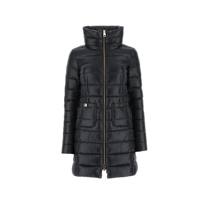 ◆당일◆25FW 마리아 MARIA 하이넥 라이트 패딩 블랙 PI0002DIC 12017 9300