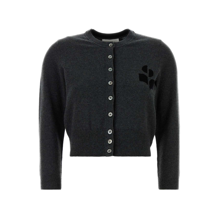 ◆당일◆26SS 로나 LONA 로고 투톤 가디건 앤트러사이트/블랙 CA0163FA D1L16E ANBK