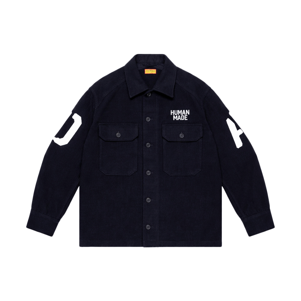 26SS DA 프린트 밀리터리 셔츠 네이비 HM30SH008 NAVY