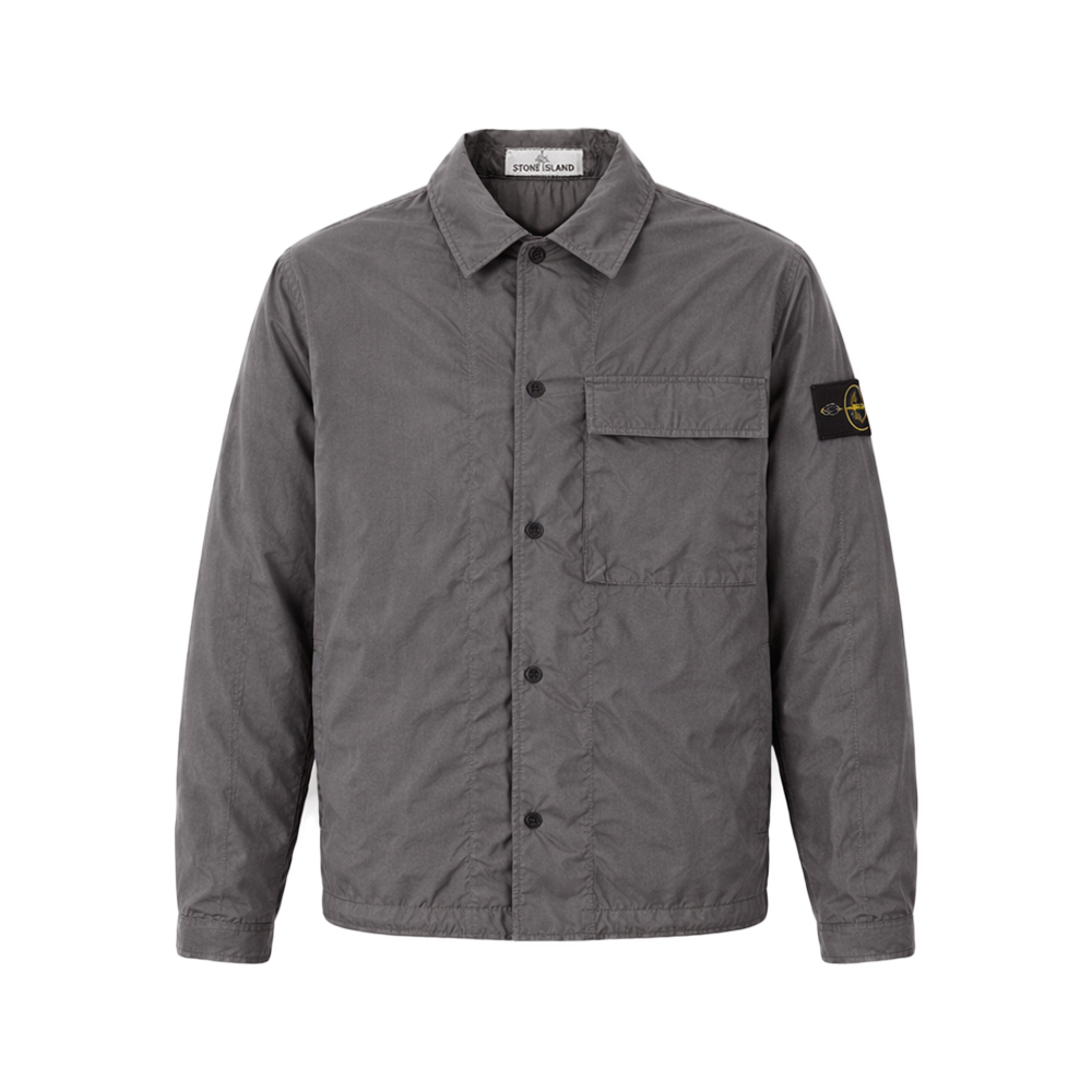 26SS 와펜 패치 오버 셔츠자켓 차콜 L1S15 1200002 S0A23 V0065
