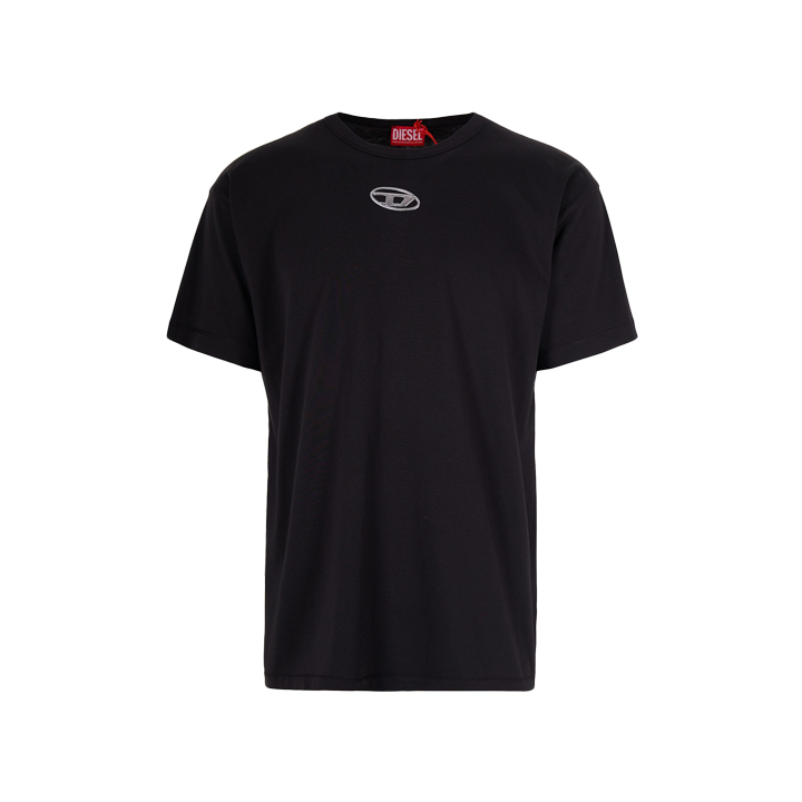 ◆당일◆26SS T-NORM-IOD 메탈릭 로고 티셔츠 블랙 A20297 0JMBB 900