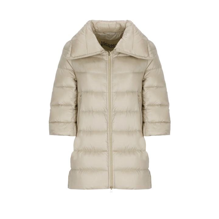 ◆당일◆26SS 클레오페 CLEOFE 숏 슬리브 미디움 패딩 베이지 PI0001DIC 12017Z 1985