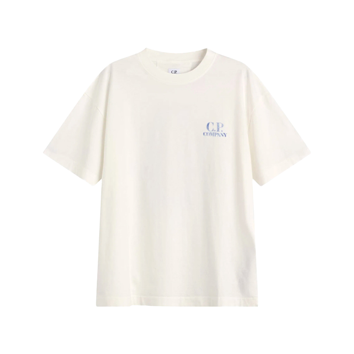 ◆당일◆26SS 로고 프린트 세일러 반팔 티셔츠 화이트 20CMTS143A 110579W 103