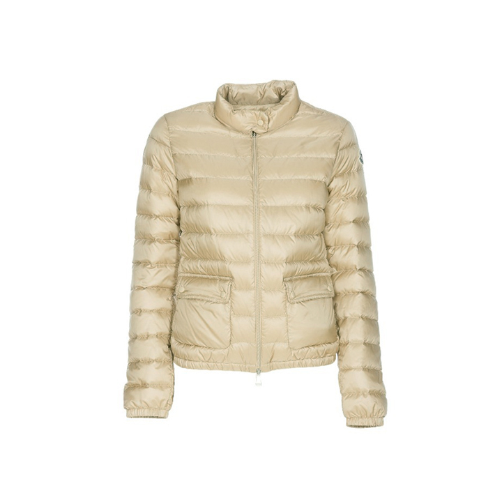 ◆당일◆26SS 란스 LANS 로고 패치 경량 패딩 자켓 베이지 1A101 00 53048 201