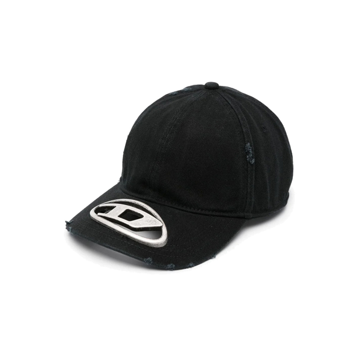 ◆당일◆26SS C-BEAST-A1 컷 아웃 로고 베이스볼캡 블랙 A12709 0PFAA 9XX