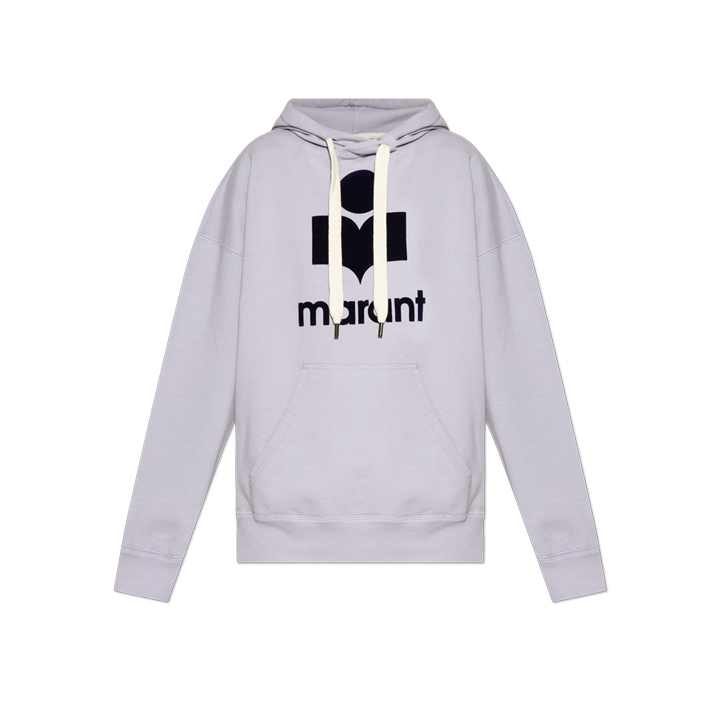 ◆당일◆26SS 만셀 MANSEL 로고 후드티 라일락/다크네이비 SW0001FA A1M07E LCDN