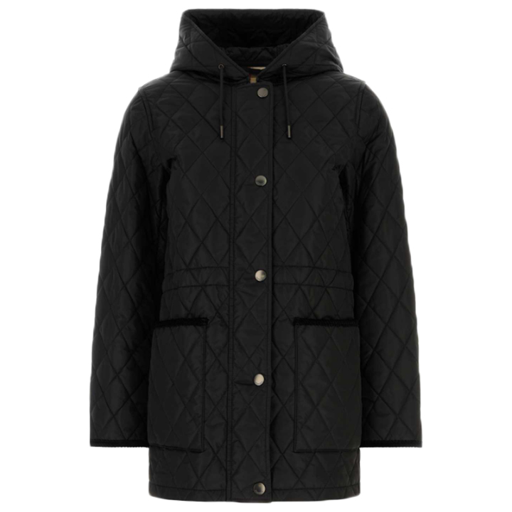 ◆당일◆25FW 브롬리 BROMLEY 다이아몬드 퀄팅 후드 자켓 블랙 8110531