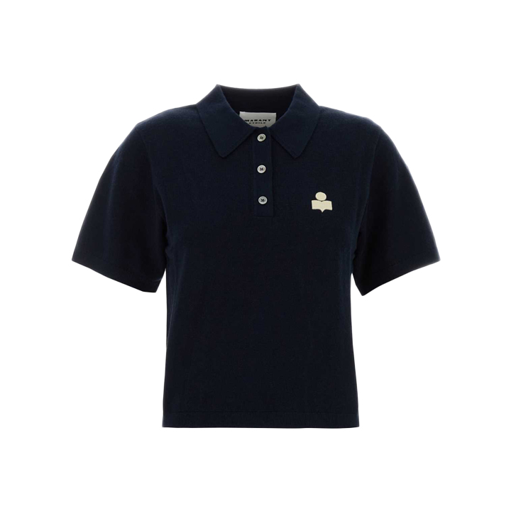 ◆당일◆26SS 알테아 ALTHEA 로고 자수 니트 폴로 티셔츠 미드나잇 PU0849FA C1L17E 30MI