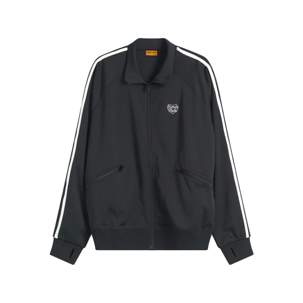 26SS 하트 로고 트랙 자켓 블랙 HM30JK042 BLACK