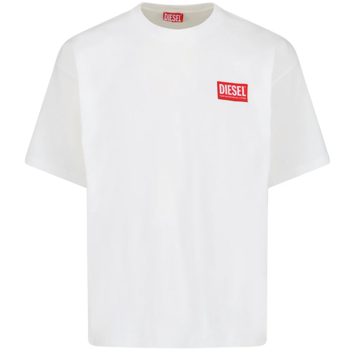 ◆당일◆25SS 로고 패치 티셔츠 화이트 A14947 0NIAR 100