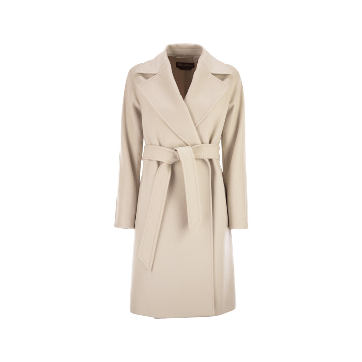 ◆당일◆25FW 드라벤나 DRAVENNA 벨티드 울 코트 크림 2526016152 048