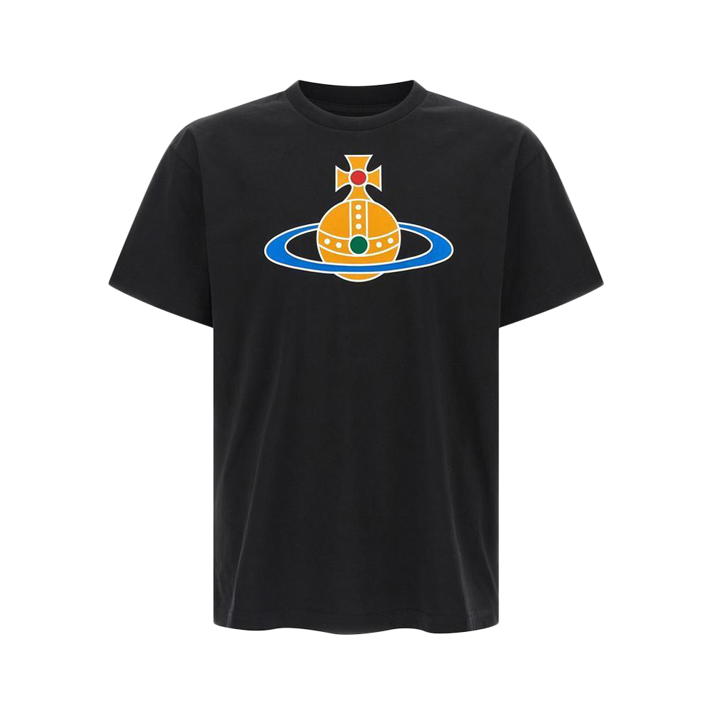 26SS ORB 로고 클래식 오버사이즈 티셔츠 블랙 3G01004S J001M N401