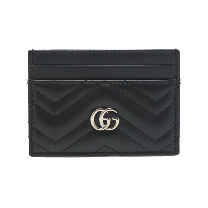 ◆당일◆26SS GG 마몬트 마틀라세 카드지갑 블랙 443127 AAET8 1000