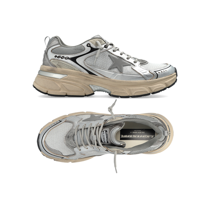 ◆당일◆26SS 라이트스타 메쉬 레이스업 스니커즈 그레이/실버 GMF00724 F007843 60320