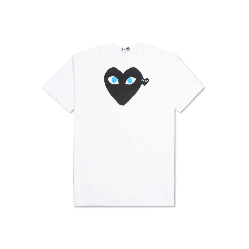 26SS 더블 블랙 와펜 블루아이 티셔츠 화이트 AX-T088-051-1