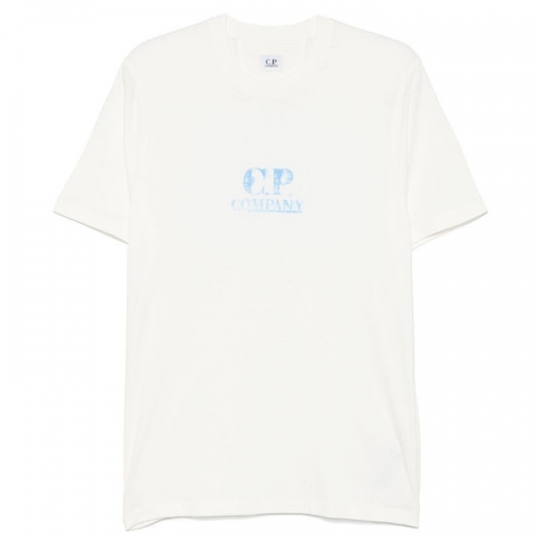 ◆당일◆25SS 그래픽 로고 티셔츠 화이트 18CMTS143A 006586W 103