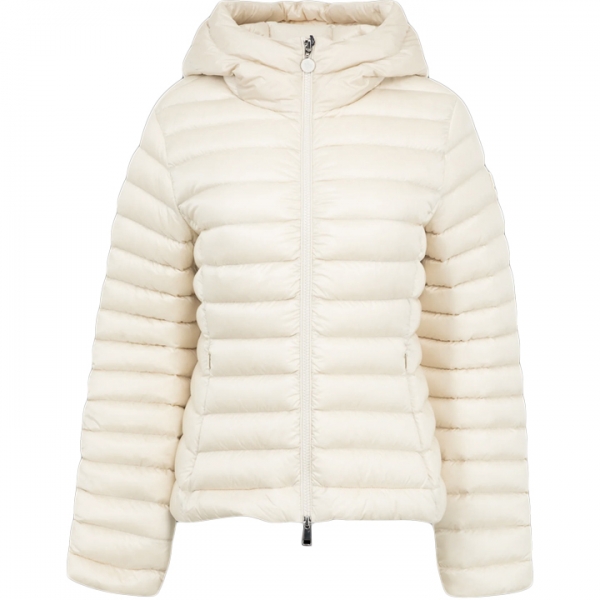 ◆당일◆25FW 아이지 IGE 로고 패치 후드 경량 패딩자켓 아이보리 1A000 04 597YF 20F