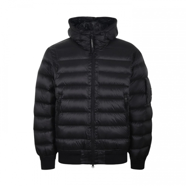 ◆당일◆25FW DD 쉘 렌즈 와펜 블루종 후드 패딩자켓 블랙 19CMOW002A 110416A 999