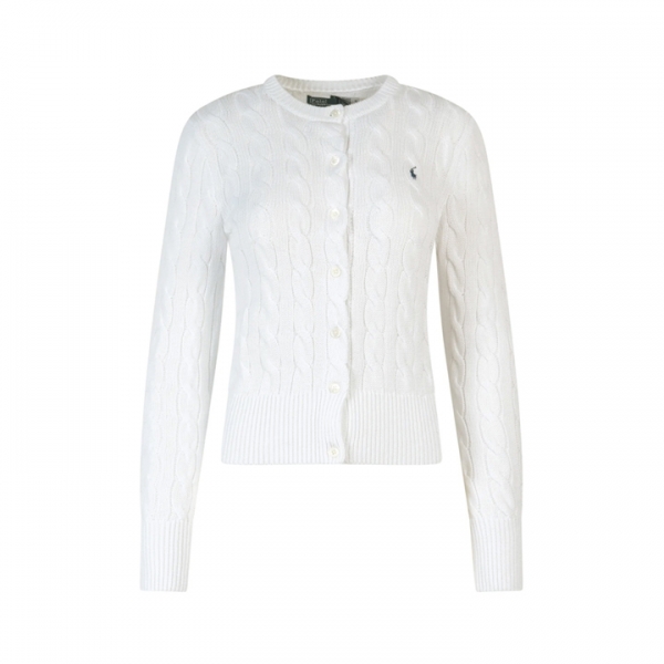 ◆당일◆26SS 포니 자수 클래식 가디건 화이트 211971868 007