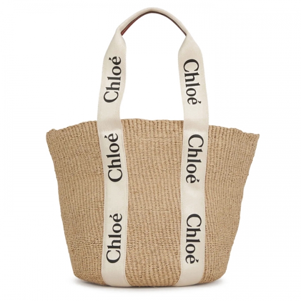 ◆당일◆25SS 우디 라지 바스켓 토트백 네추럴 CHC22SS380G55 101