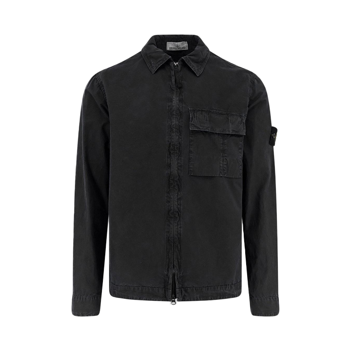 ◆당일◆26SS 와펜 패치 오버셔츠 자켓 블랙 L1S15 1200008 S00WN V0129