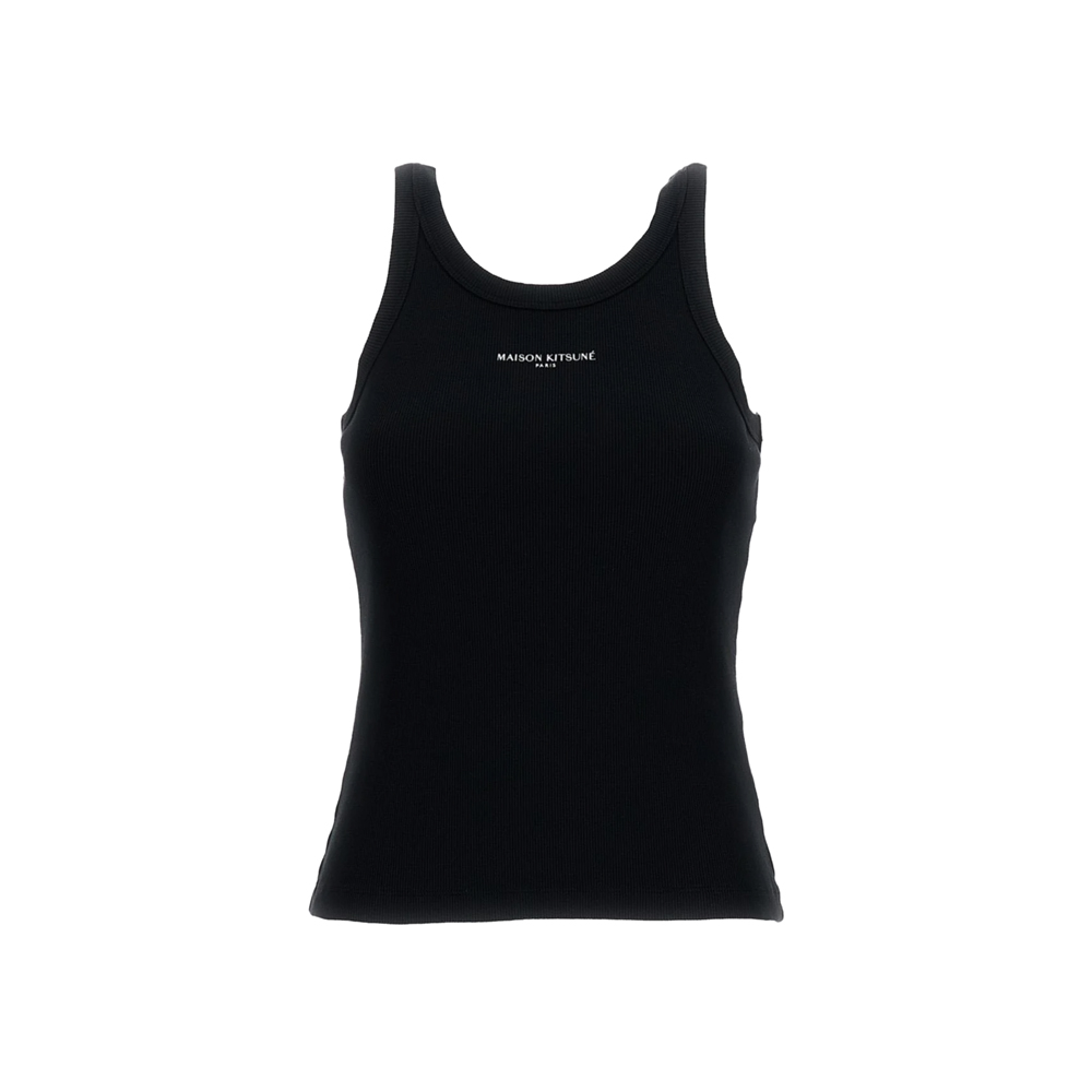 26SS 레터링 로고 탱크탑 블랙 QW00600KA0033 P199