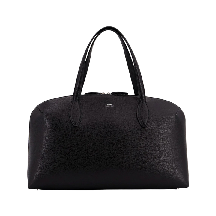 ◆당일◆26SS 그레인 레더 미디움 데이 토트/크로스백 블랙 254-WAL0110-LE0139-001