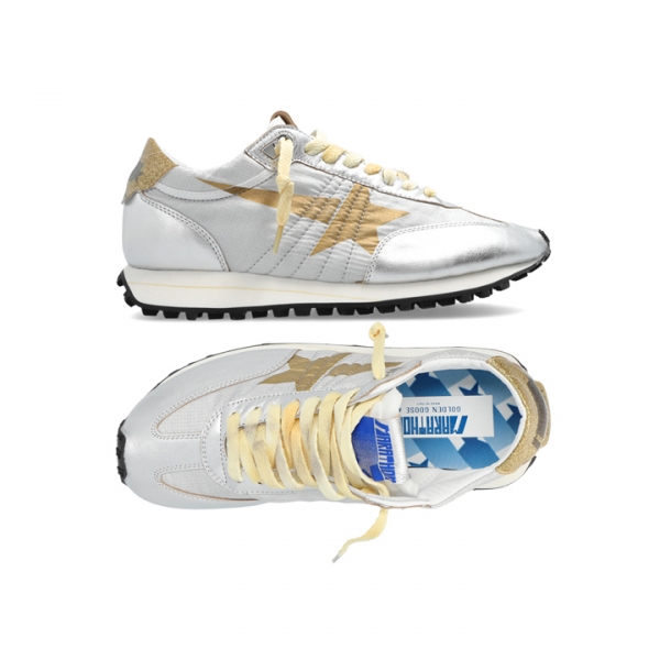 ◆당일◆26SS 여성 러닝 마라톤 M77 스니커즈 실버/골드 GWF00683 F005490 70138