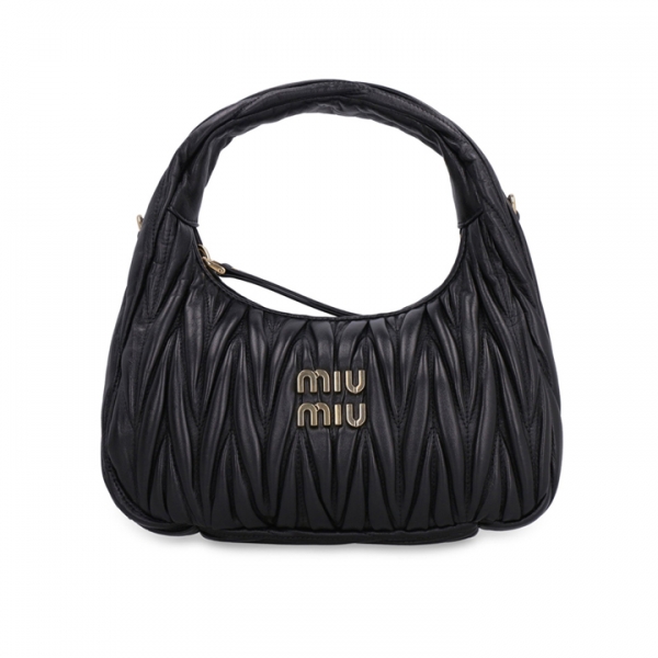 ◆당일◆26SS 마틀라세 금장로고 토트&숄더백 블랙 5BC125 N88 F0002