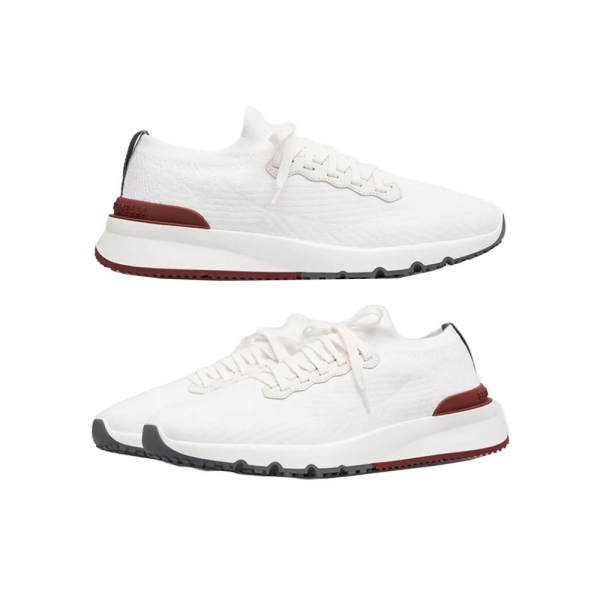 26SS 로고 탭 스니커즈 화이트 MZUPMBO252 CJ987