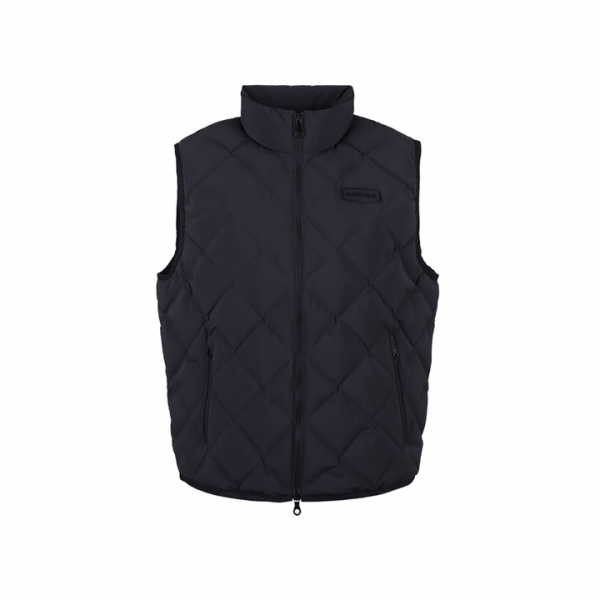 ◆당일◆25FW 제카 ZECA UV 로고 패딩조끼 블랙 VUDV30145K0001 BKS