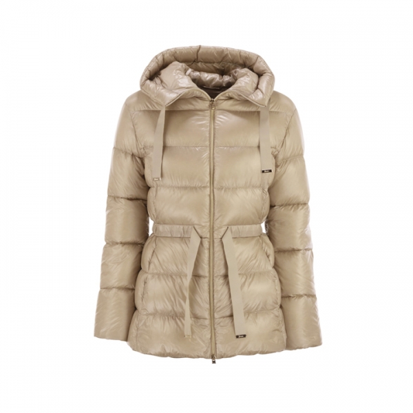 ◆당일◆25FW 드로우스트링 나일론 경량 패딩자켓 베이지 PI002128D 12017Z 1985