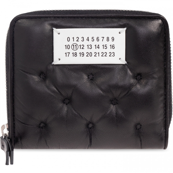 ◆당일◆25FW 글램슬램 로고 패치 반지갑 블랙 SA1UI0033 P6434 T8013