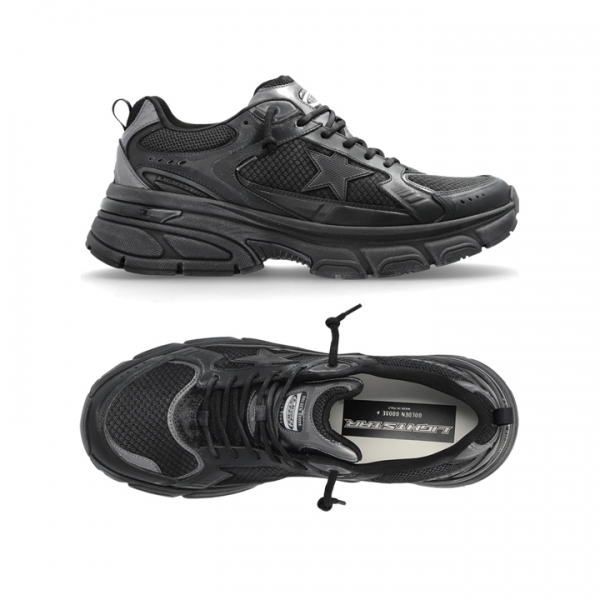 ◆당일◆25FW 여성 라이트스타 메쉬 레이스업 스니커즈 블랙 GWF00724 F006473 90100