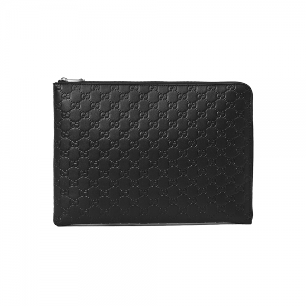 26SS GG 엠블럼 라지 클러치백 블랙 850224 AAFOK 1053