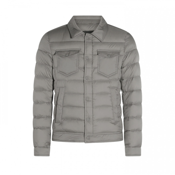 ◆당일◆25FW 라 데님 LA DENIM 패딩 자켓 그레이 PI011ULE 12456Z 9406