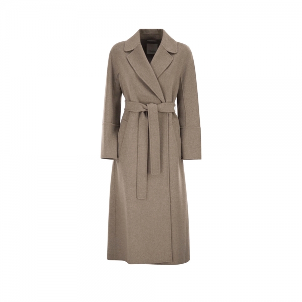 26SS 엘리사 SMMELISA 울 벨티드 코트 어스멜란지 2619011021 058