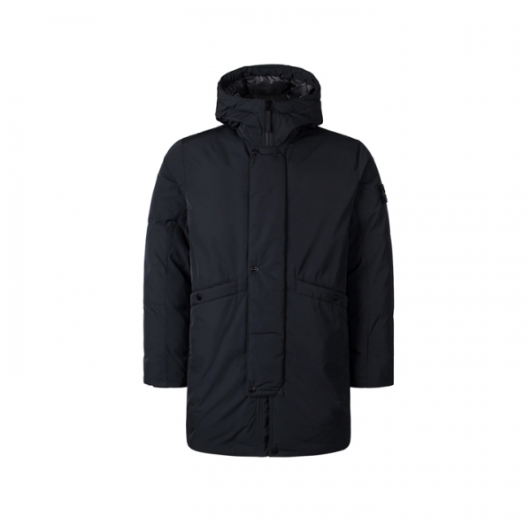 ◆당일◆26SS 와펜 패치 마이크로 트윌 패딩 자켓 블랙 K2S15 7100008 S0026 V0029