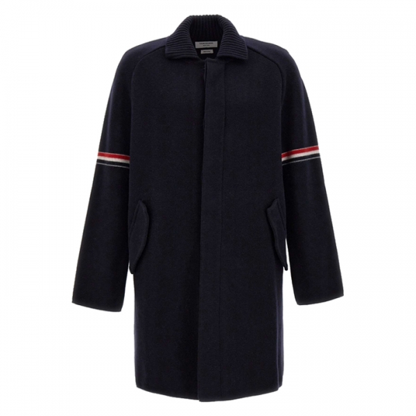 ◆당일◆24FW 밀라노 RMB 암밴드 울 코트 네이비 MKJ083A Y1019 415
