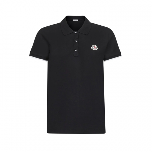 ◆당일◆26SS 로고 패치 폴로 티셔츠 블랙 8A000 04 84720 999