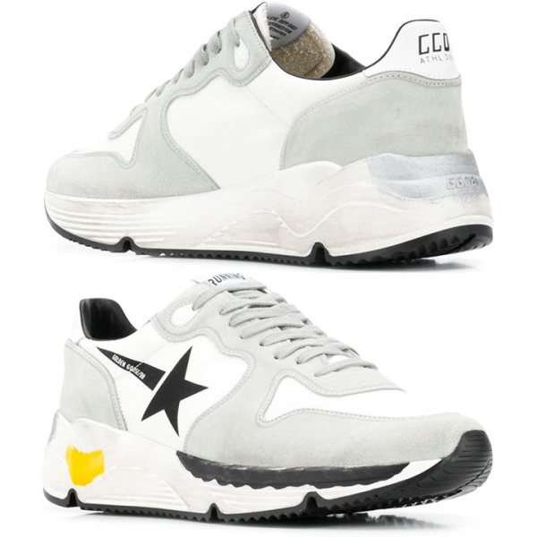 ◆14주년◆러닝 오버솔 스니커즈 화이트/그레이 G34MS963 A1