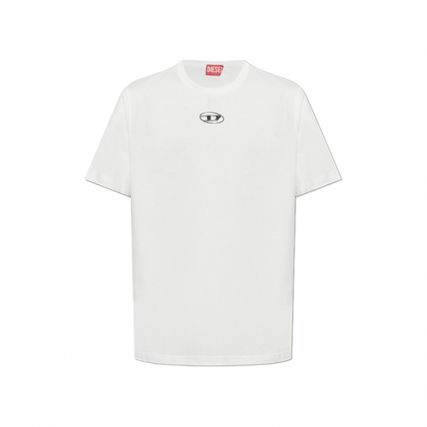 26SS T-ADJUST-OD 로고 티셔츠 화이트 A17880 0CLBR 100