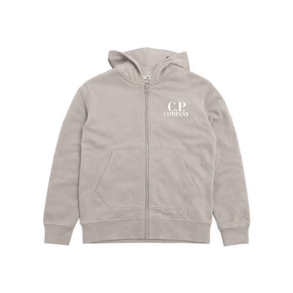 ◆키즈◆여성 고글 렌즈 로고 프린트 후드집업 도브그레이 20CKSS003C 00LCA69 904