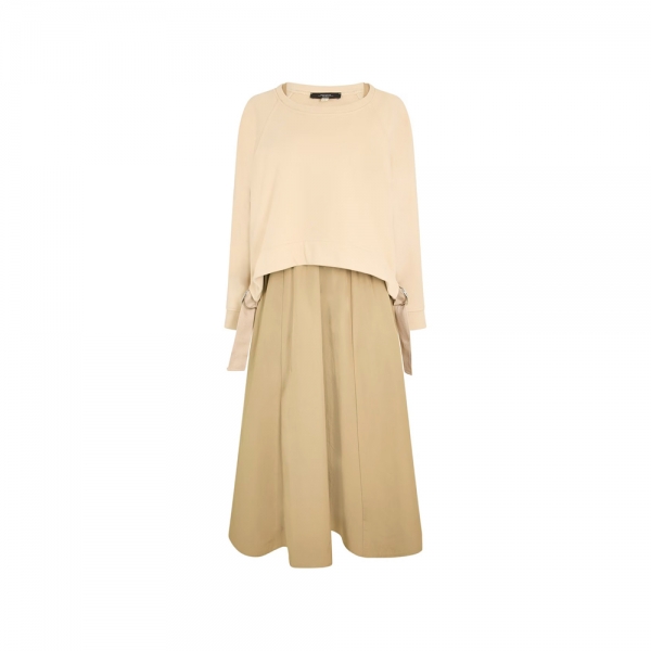 26SS 데스티노 WKDDESTINO 맨투맨 원피스 헤이즐넛브라운 2615631021 003